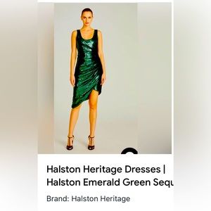 HALSTON woman Cocktail dress, like new, size 8